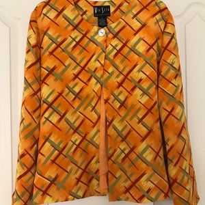 Silk blouse w/Jacket Set